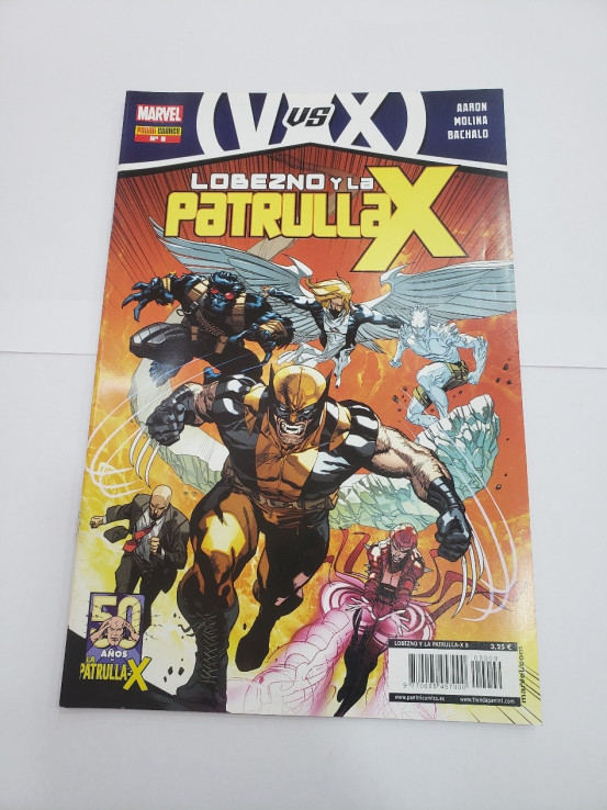 7-7-38532-1-Comic Marvel: Lobezno y la Patrulla X Nº 9