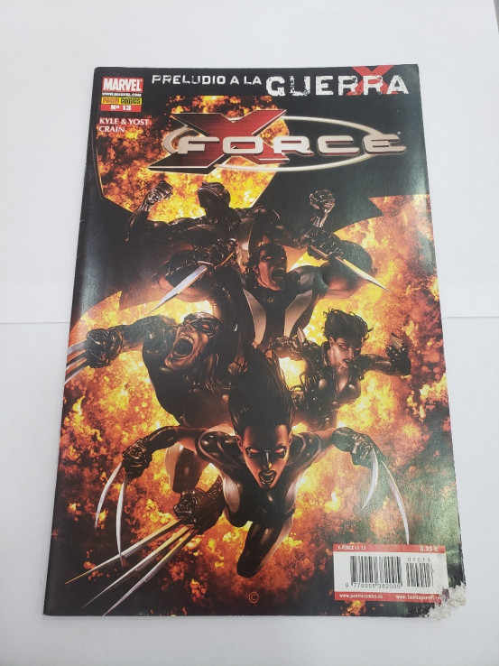 7-7-38538-1-Comic Marvel: Preludio a la Guerra XFORCE Nº13