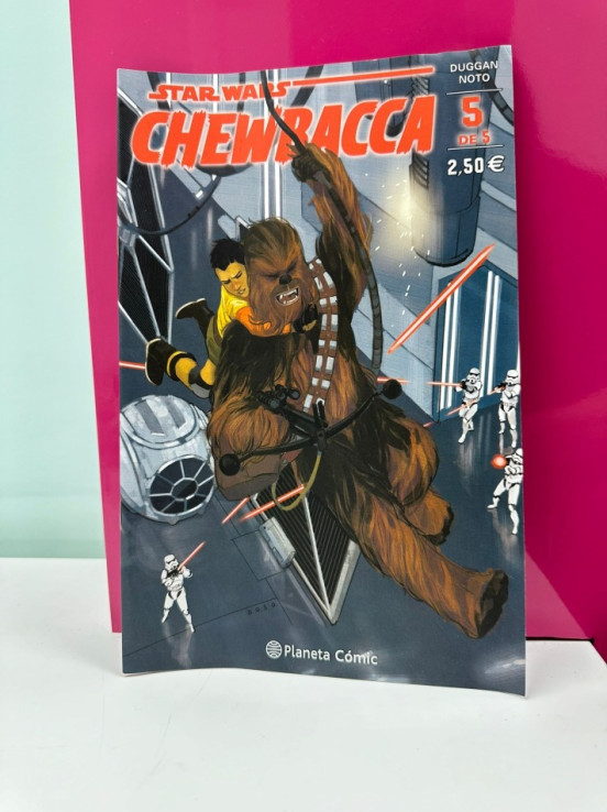 9-9-47788-1-Coleccionismo vintage Comic grapa Chewbacca
