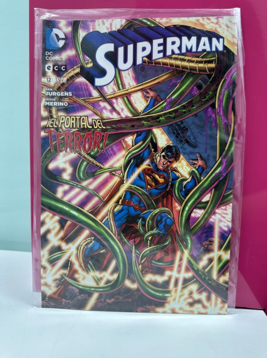 9-9-47827-1-Coleccionismo vintage Comic Superman (el portal del terror) Nº12