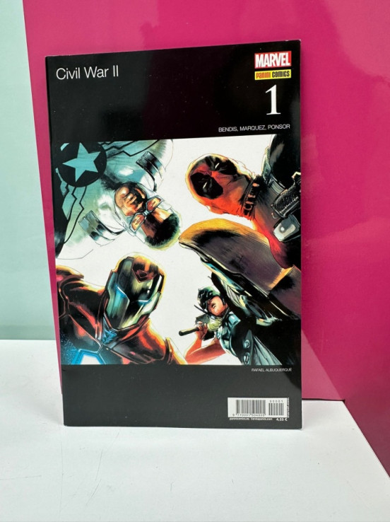 9-9-47841-1-Coleccionismo vintage Comic Civil warII Marvel panini comics 1)