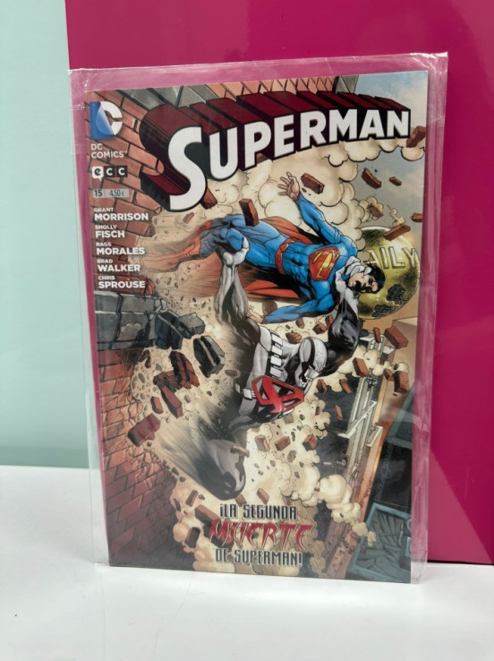 9-9-47847-1-Coleccionismo vintage Comic La segunda muerte de Superman (DC comics 15)