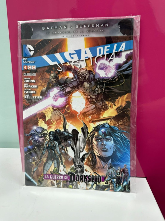 9-9-47848-1-Coleccionismo vintage Comic Liga de la justicia (la guerra de darkseid)