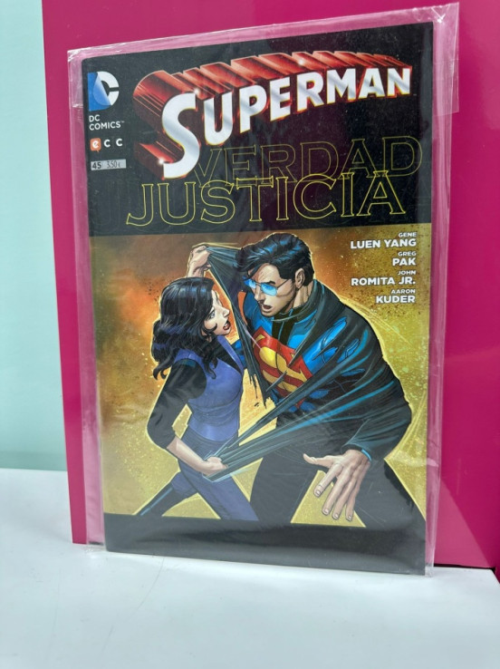 9-9-47869-1-Coleccionismo vintage Comic Superman verdad justicia (DC 45)