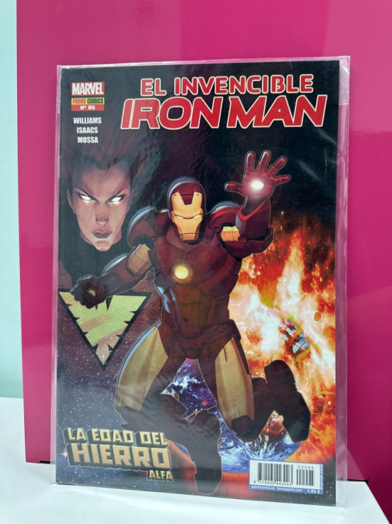 9-9-47871-1-Coleccionismo vintage Comic El invencible Iron man la edad del hierro alfa