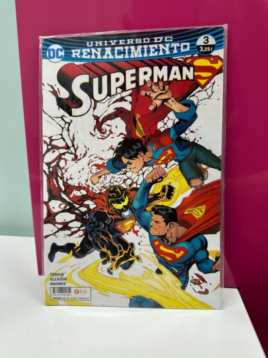 9-9-47883-1-Coleccionismo vintage Comic Superman universo renacimiento (DC3)