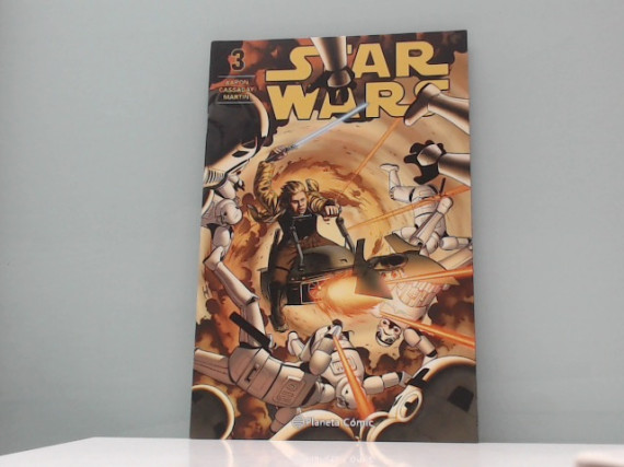 9-9-47928-1-Coleccionismo vintage Comic Star wars 3 Aaron cassaday