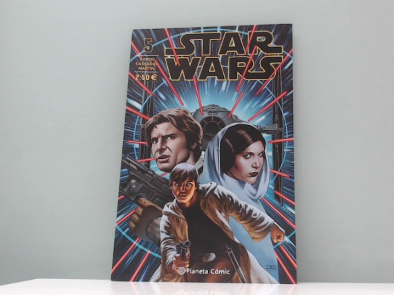 9-9-47930-1-Coleccionismo vintage Comic Star Wars 5 Aaron cassaday