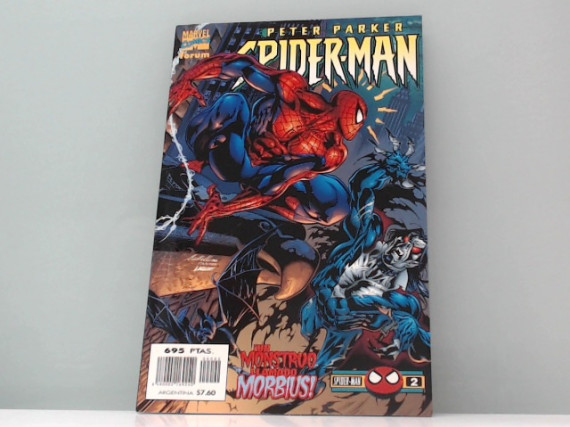 9-9-47985-1-Coleccionismo vintage peter parker spiderman un monstruo llamado morbius
