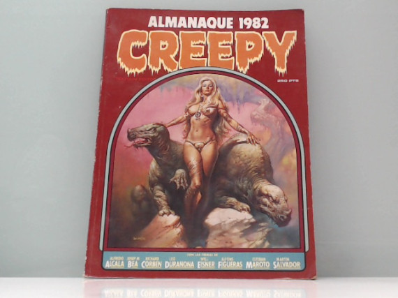 9-9-47974-1-Coleccionismo vintage Almanaque 1982 creepy
