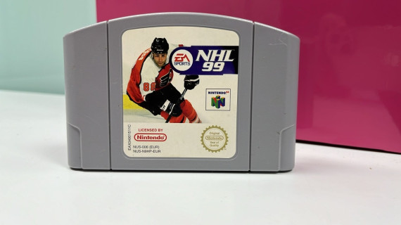 9-9-60063-1-Videojuego Nintendo 64 NHL 99
