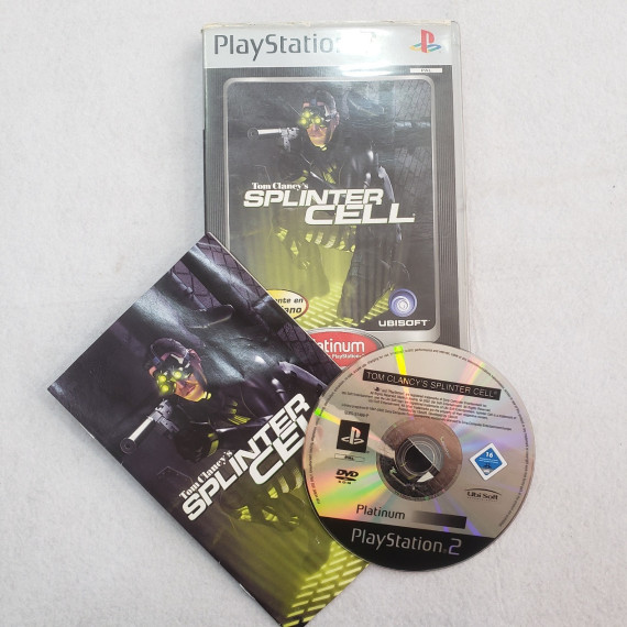 7-7-70009-1-Videojuego PS2 Tom Clancys Splinter Cell